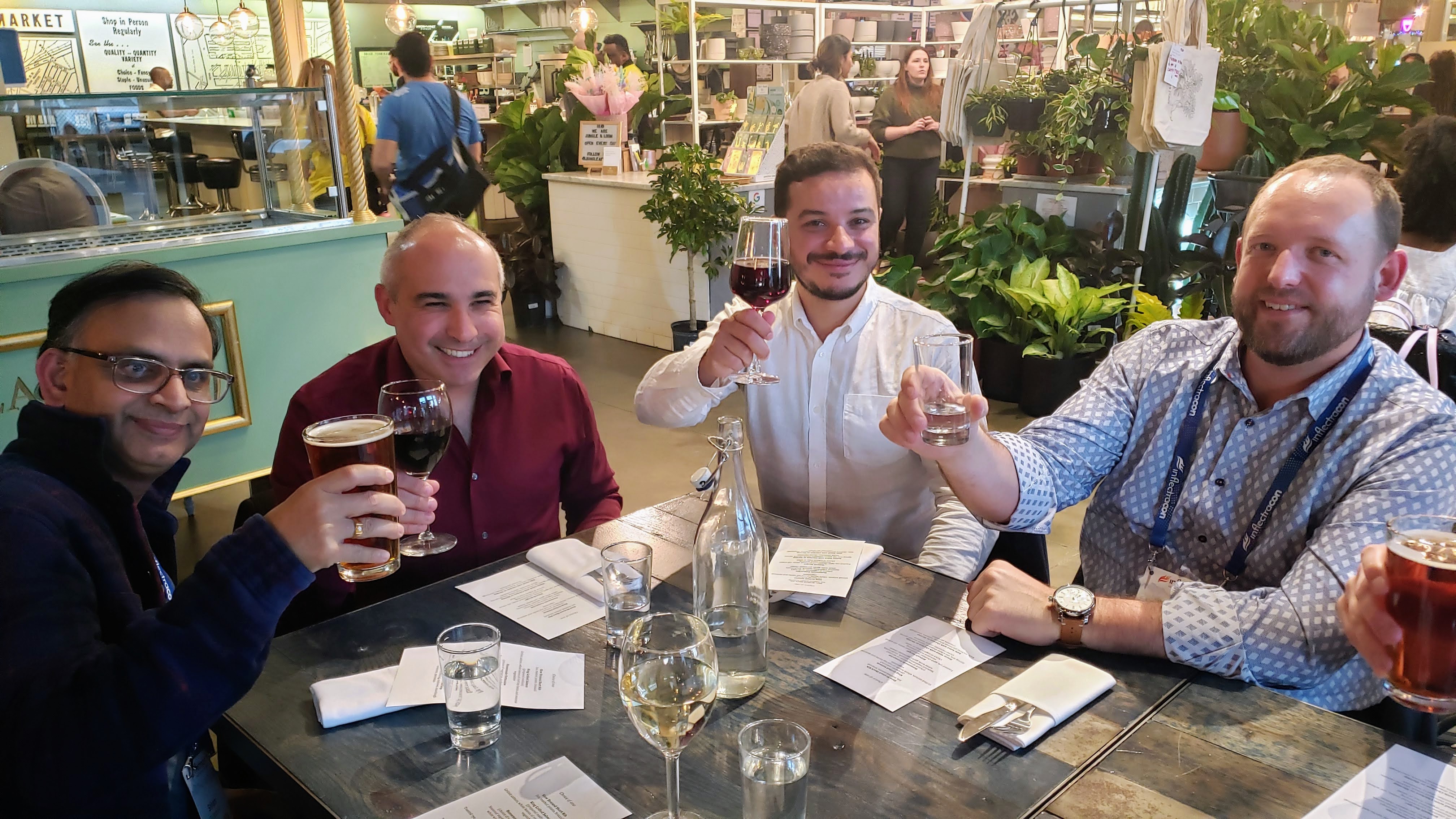 Great time with Inflectra CEO Adam Sandman and the Inflectra team — excellent sp
