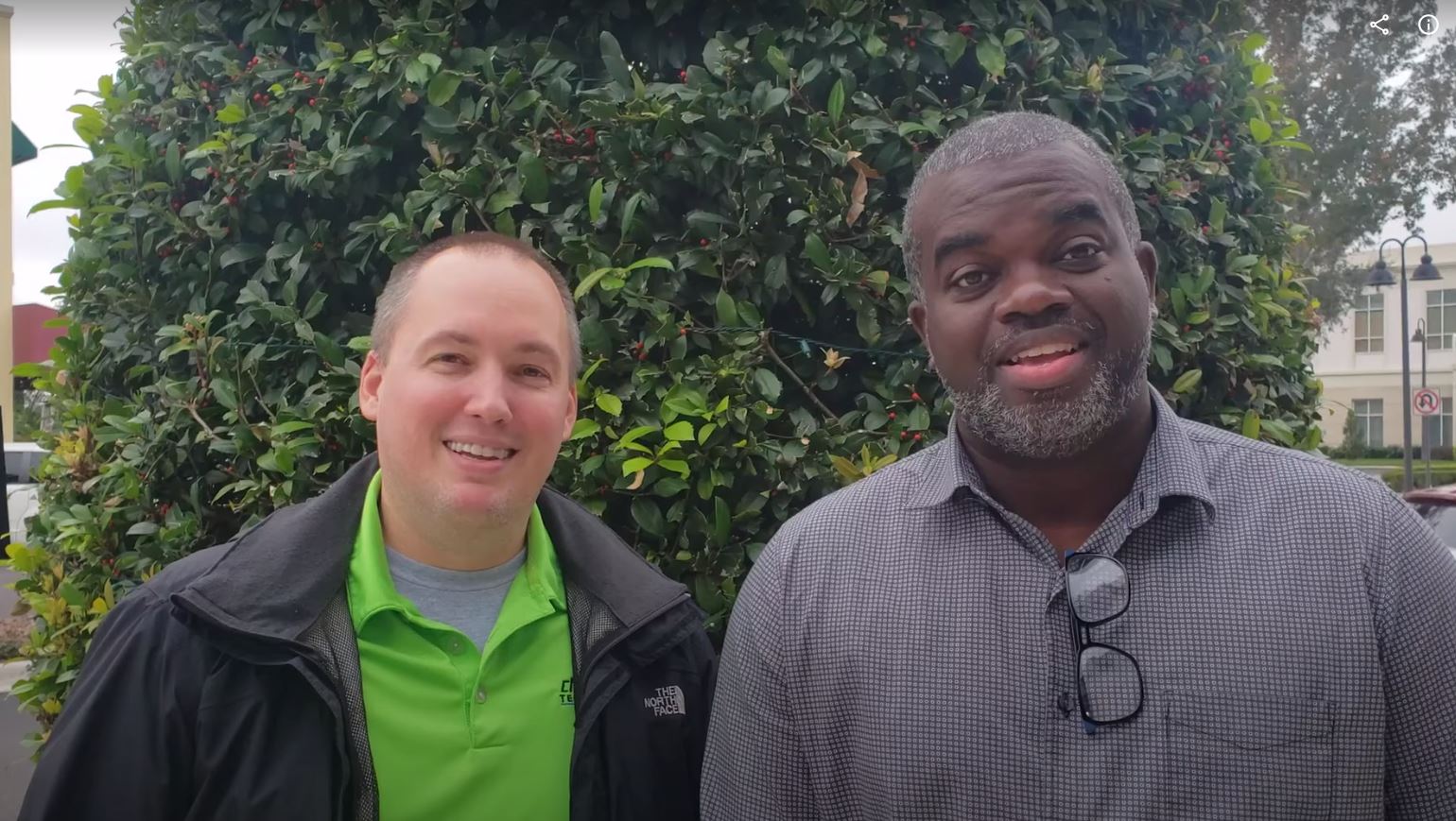 Matt Kubal, Sr. Automation Engineer & Account Manager, and Gil Brooks, Sr. Perfo