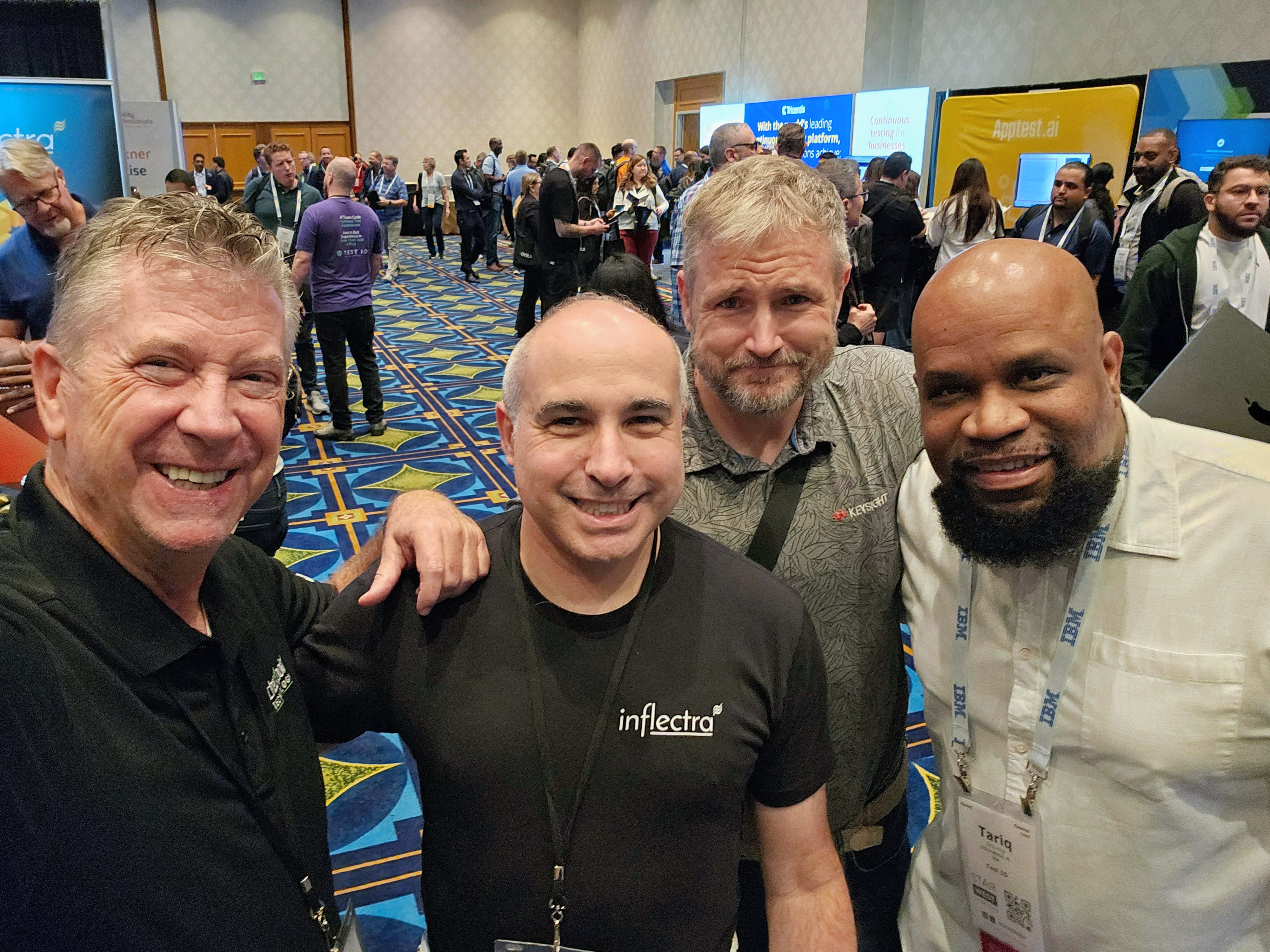 With Adam Sandman, Jonathon Wright, and Tariq King.